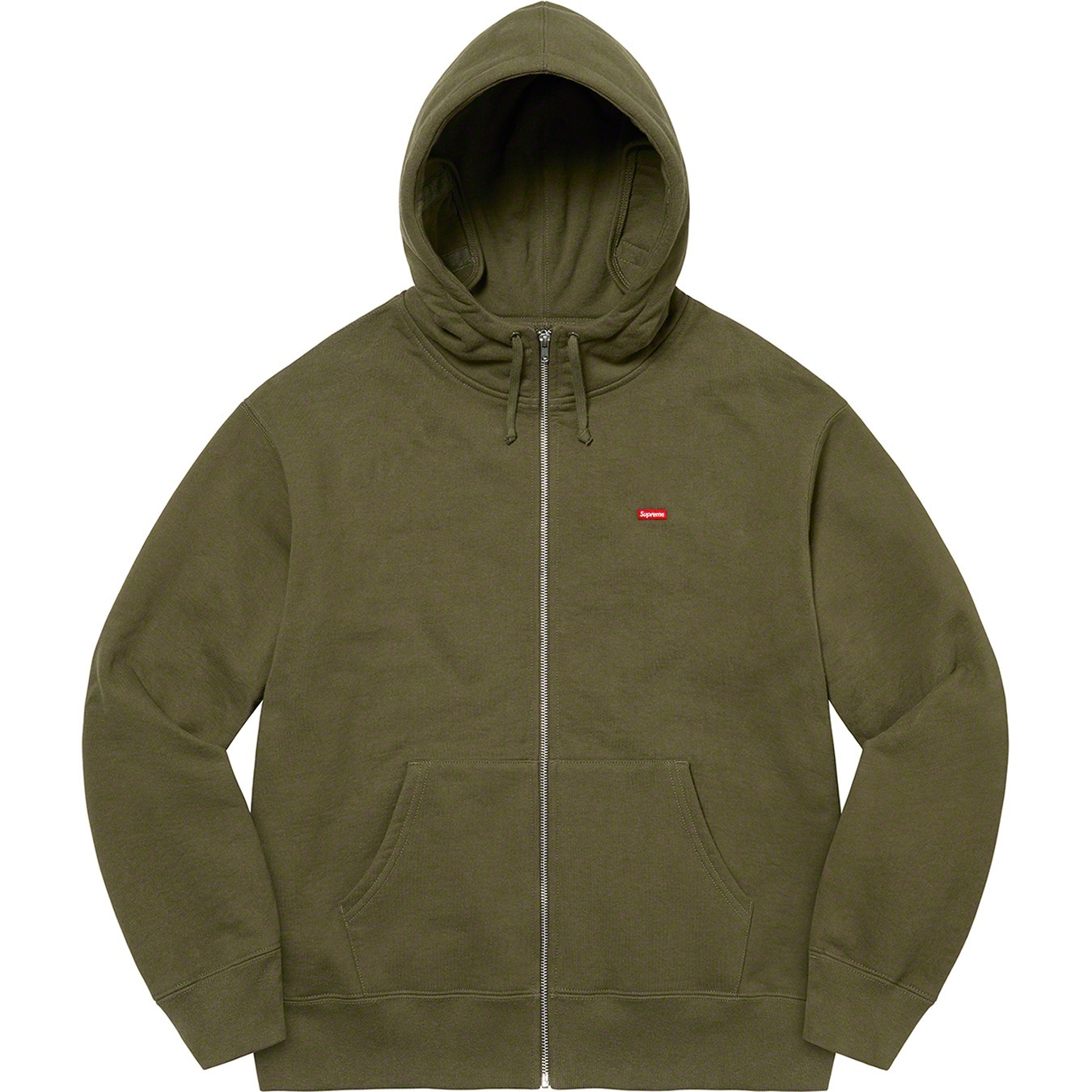 Small Box Facemask Zip Up Hooded Sweatshirt view 8
